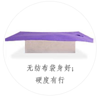 無紡布袋身好，硬度有行