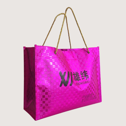 紫色無(wú)紡布手提袋 雄緯無(wú)紡布手提袋樣品
